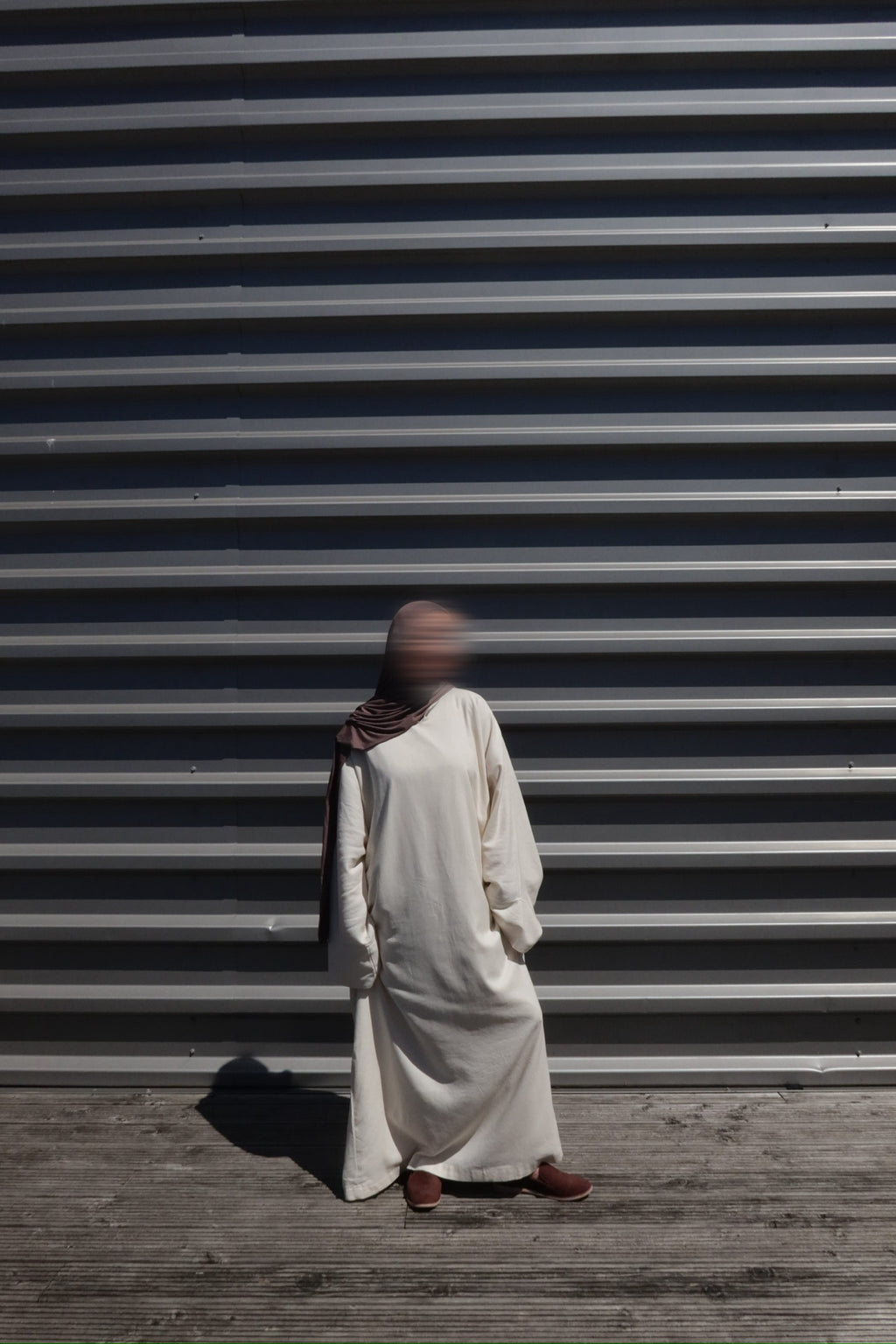 Linnen Abaya Imani - Beige - Khayla Modestique