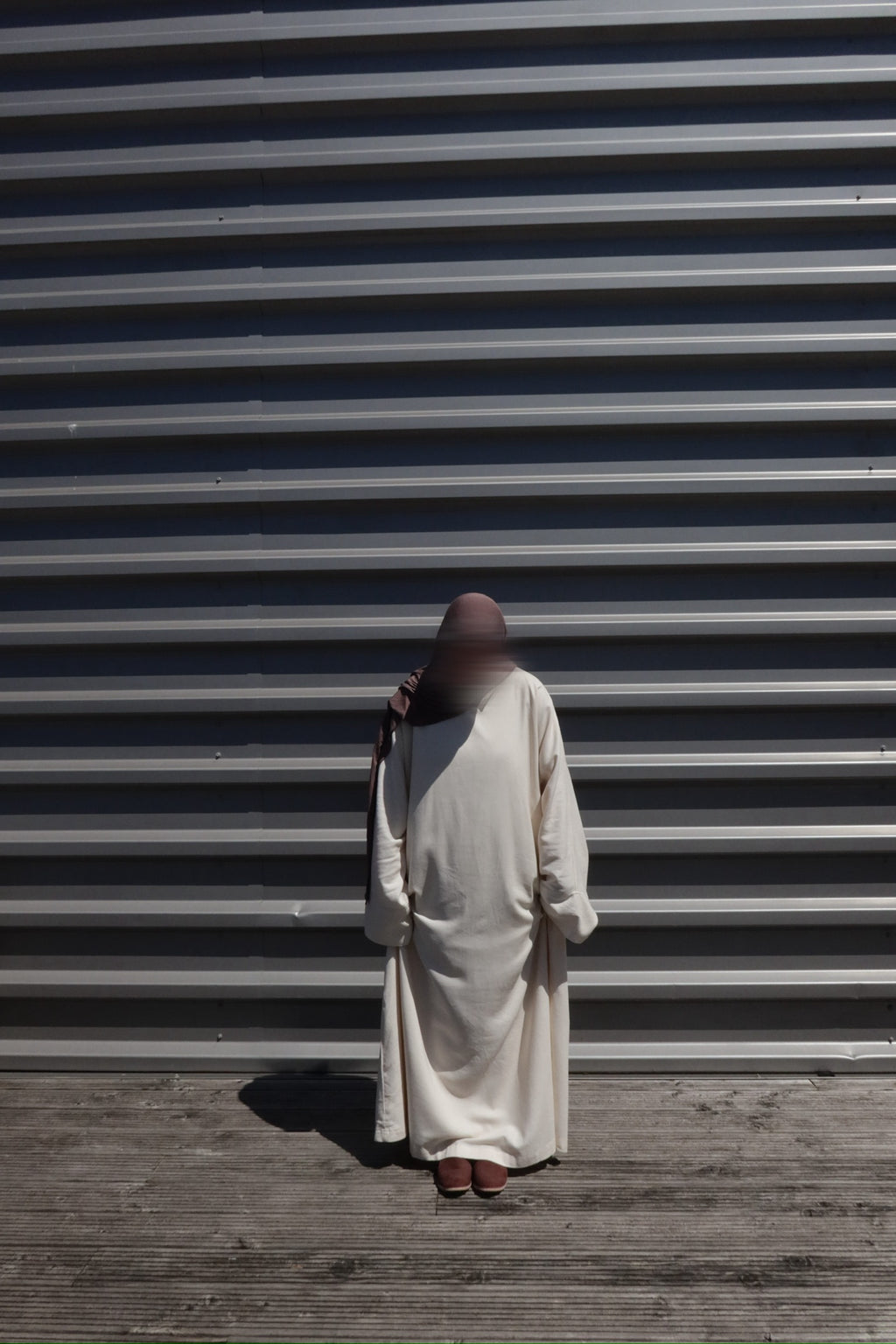 Linnen Abaya Imani - Beige - Khayla Modestique