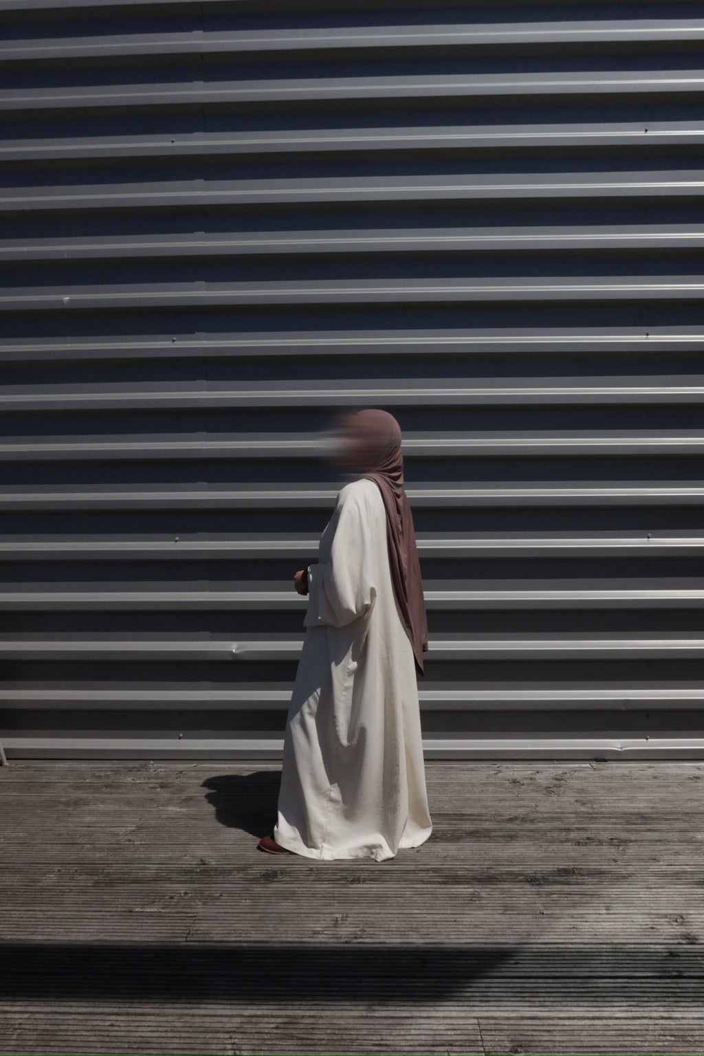 Linnen Abaya Imani - Beige - Khayla Modestique
