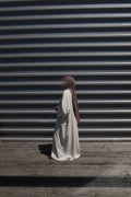 Linnen Abaya Imani - Beige - Khayla Modestique